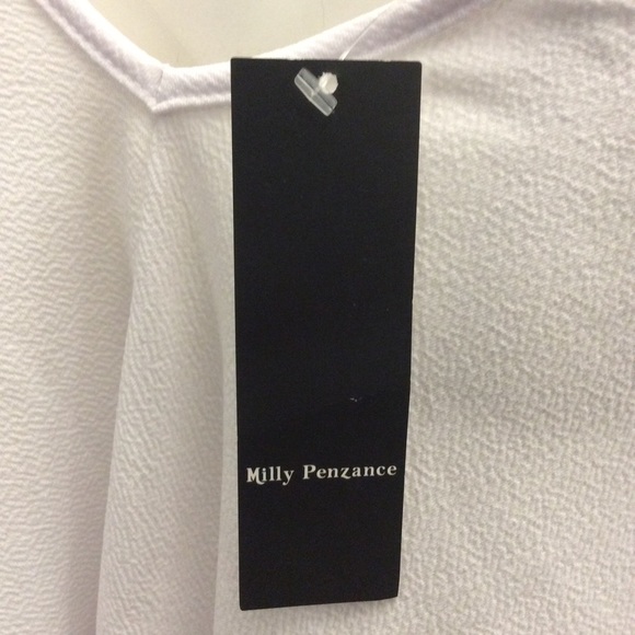 NWT trendy Milly Penzance voluminous ruffle blouse - Picture 7 of 8